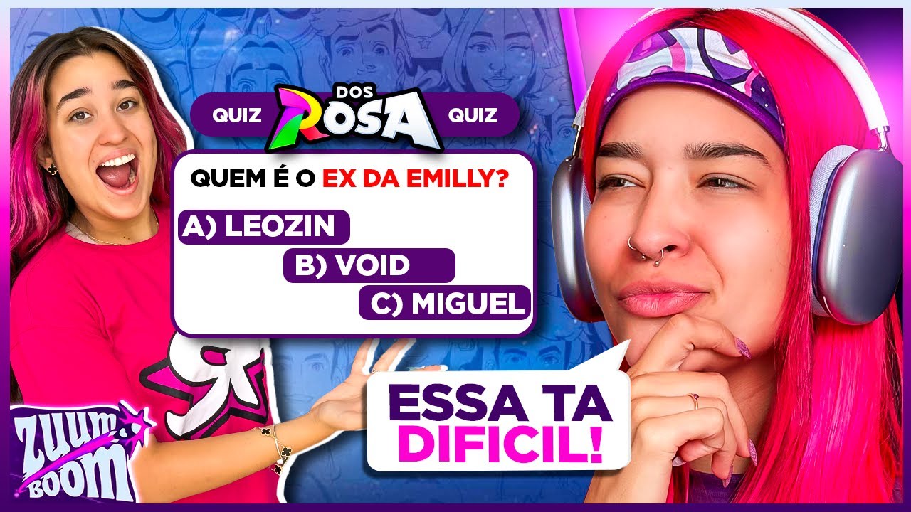 PARTICIPEI DO MAIOR QUIZ DOS ROSA *fui aprovada?