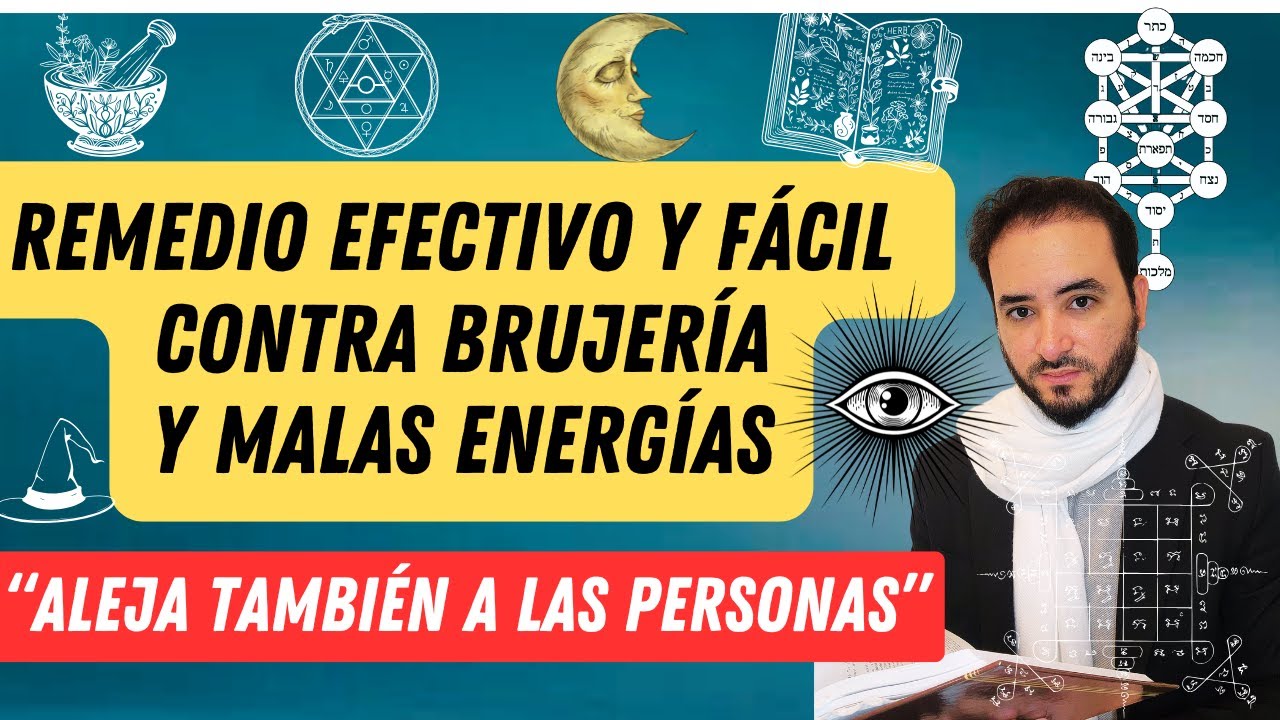 Remedio Efectivo y Fácil para alejar brujería y malas energías de su casa (Aleja también personas)