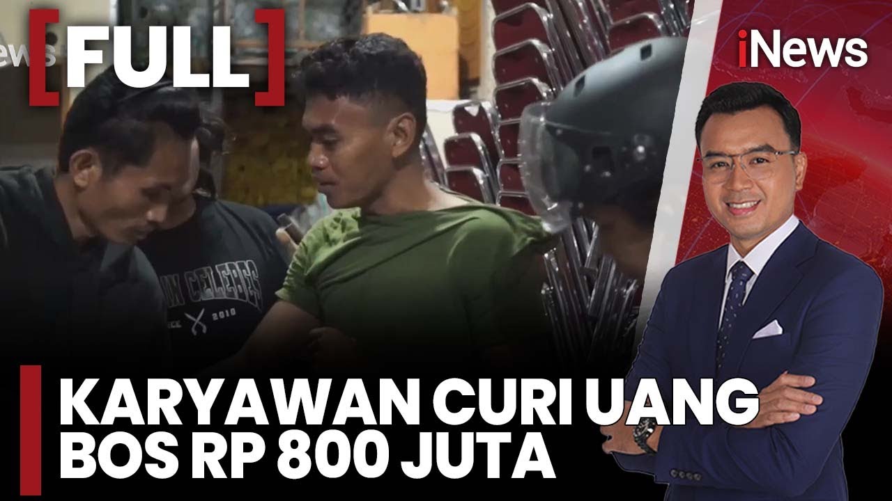 Karyawan Curi Uang Bos Rp 800 Juta, Untuk Judol dan Bayar Pinjol |FULL iNews Malam (11/11)