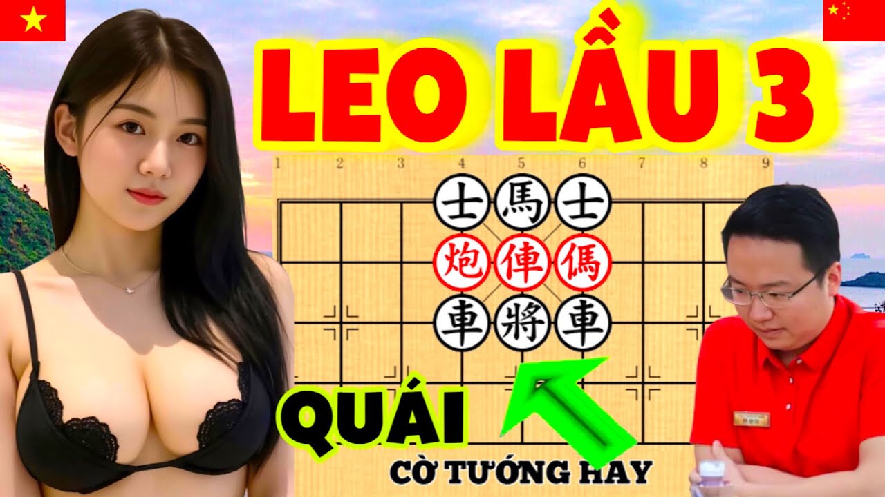 Ván Cờ Kỳ Quái, Tướng Leo Lầu 3 Hóng Gió. Ai Xem Cũng Sốc [Cờ Tướng Hay]