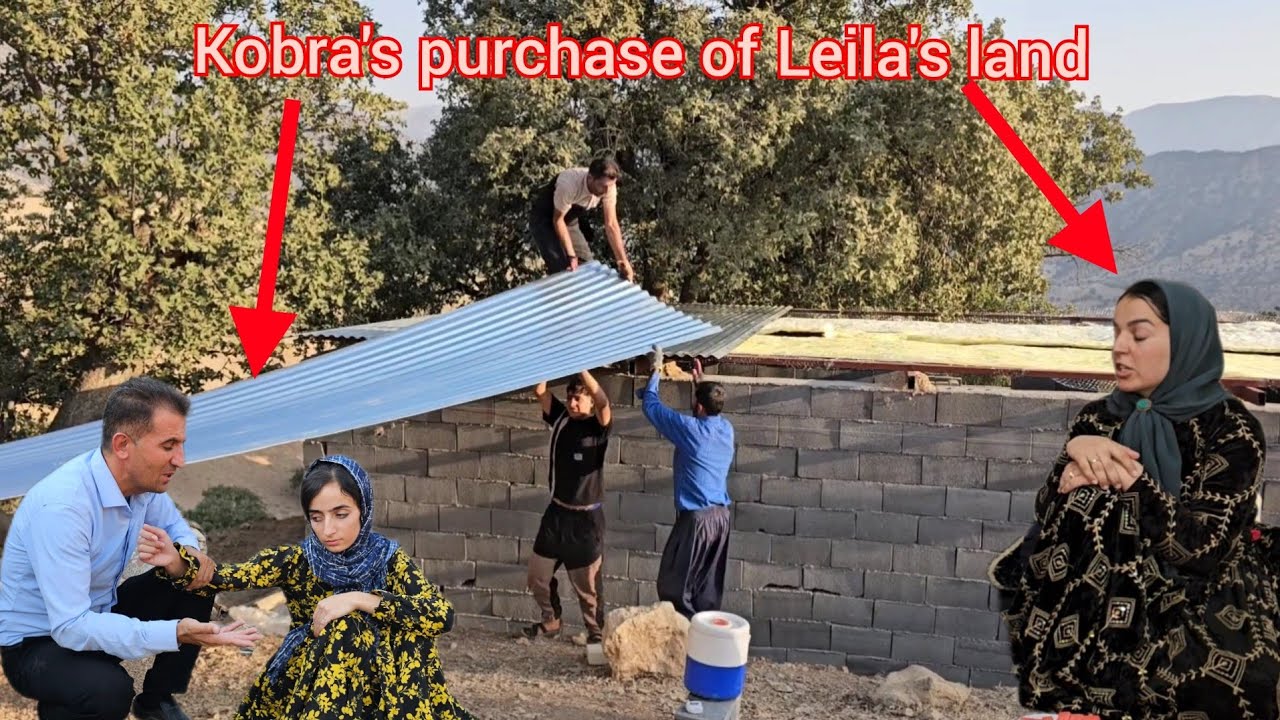 A day of hope; when Mina and Reza&rsquo;s home finally received its full roof