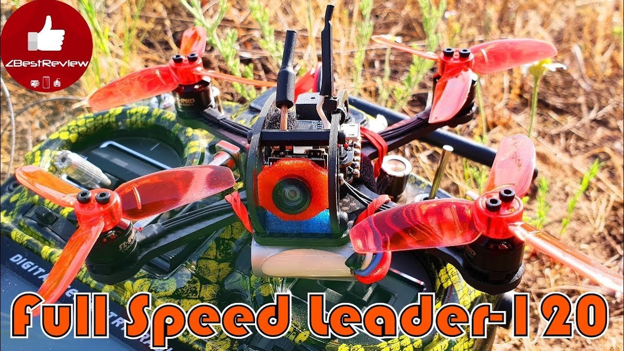 ✔ Full Speed Leader-120 - FPV Микро Квадрокоптер! Fullspeedrc.com