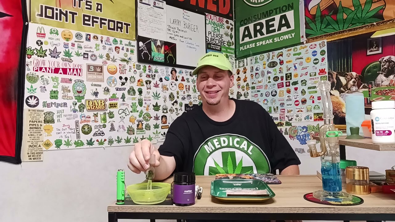 medical marijuana monday Larry Burger review = 9.3/10 Columbia Care dispensary