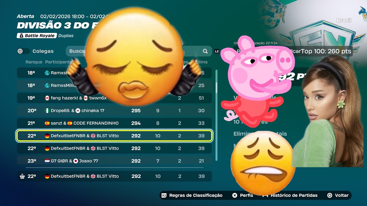 Como passar da divisão 3 da  forma correta *TOP22*