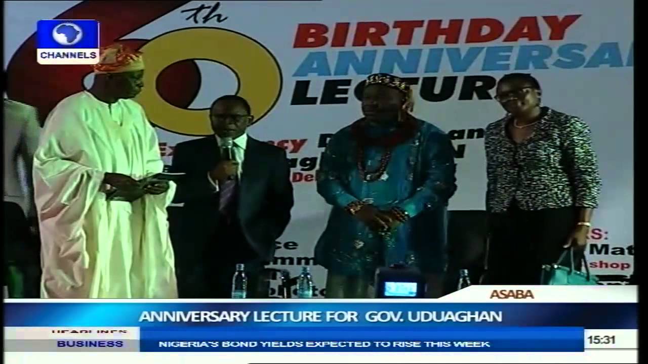 Governor Uduaghan Gives Lecture In Celebration Of Birthday Pt.12