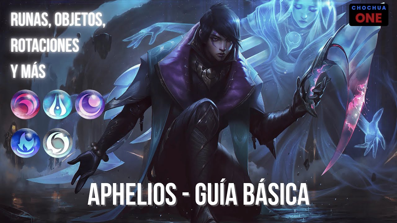 Aprende a jugar Aphelios desde CERO | Guía Básica 2025