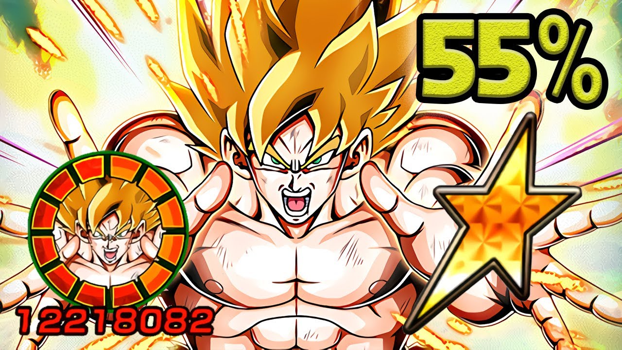 NO DUPES! 55% NEW COOLER MOVIE TEQ LR SSJ GOKU SHOWCASE! Dragon Ball Z Dokkan Battle
