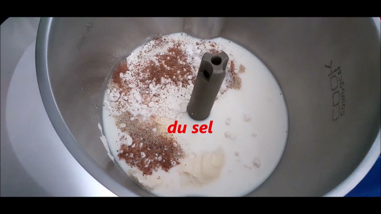 SAUCE AU FROMAGE AU COMPACT COOK PRO