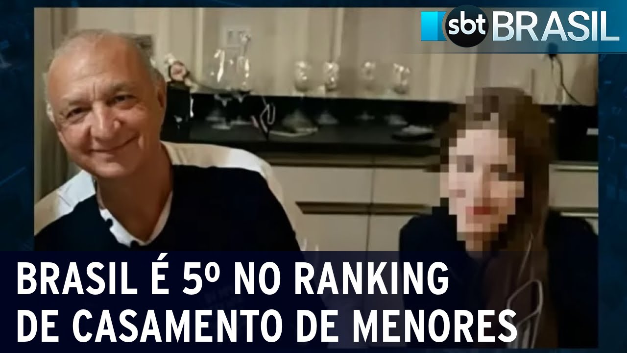 Brasil é 5º no ranking de casamento de menores | SBT Brasil (28/04/23)