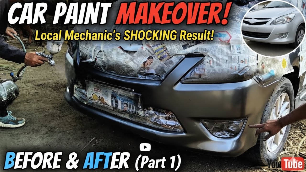Innova Aage Ka Bumper Khatam.Innova Denting & Penting.