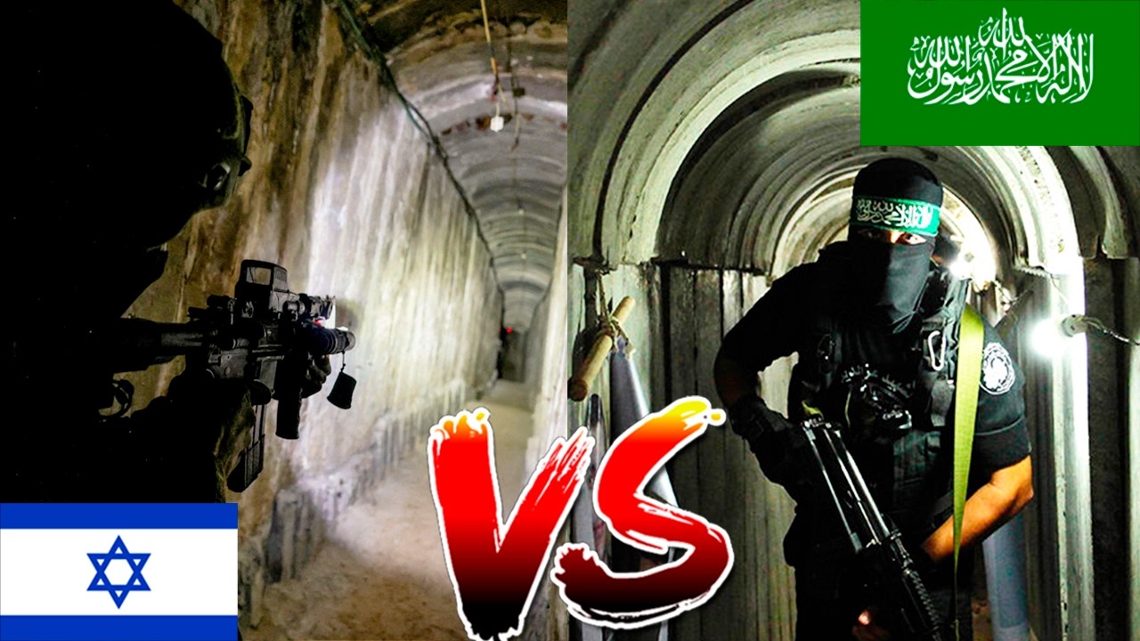 ⚠️ &iquest;C&oacute;mo es COMBATIR en los T&Uacute;NELES de GAZA? 🇮🇱🇵🇸 EXTREMADAMENTE PELIGROSO!