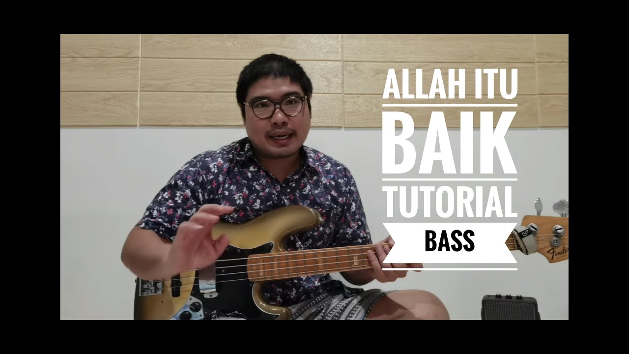 Allah itu baik - Bass Tutorial (Vicky Arif Setiawan) Fender Jazz Bass Antigua 1978
