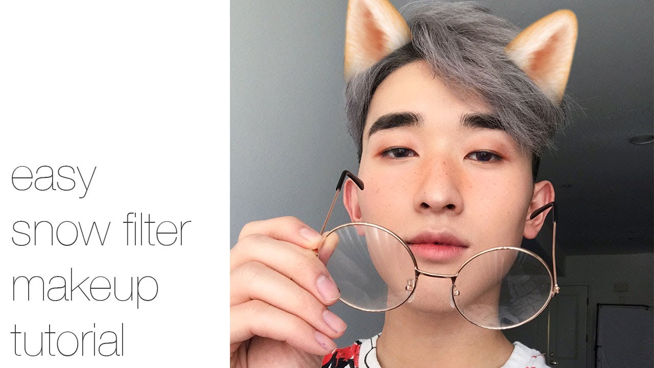 Snow Filter Makeup Tutorial | Korean Snapchat