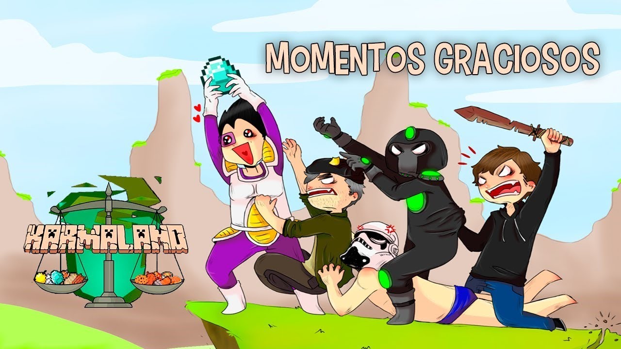 MOMENTOS GRACIOSOS DE KARMALAND😆 😆 😆