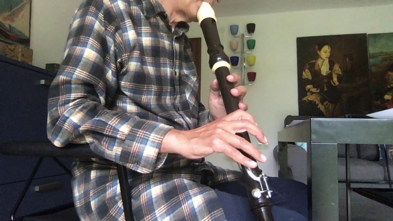 Blues scales and riffs and runs with recorder