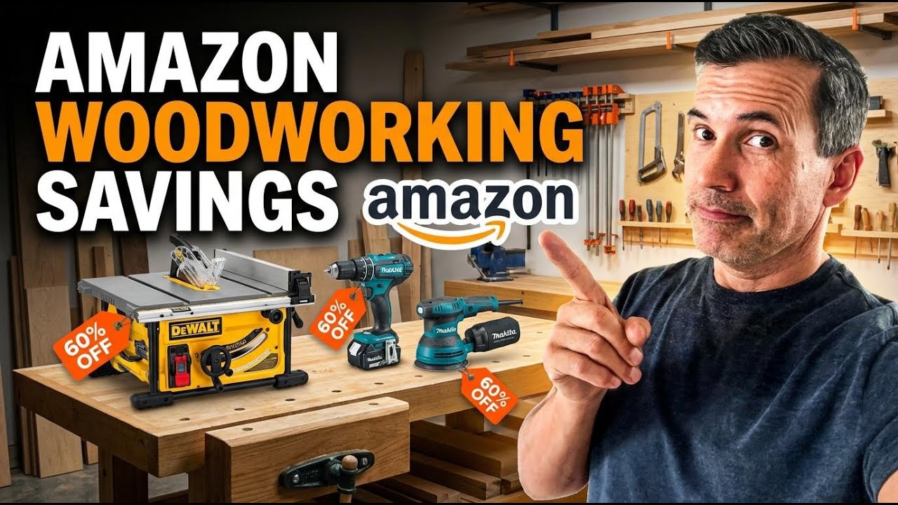 February Amazon Woodworking Savings!