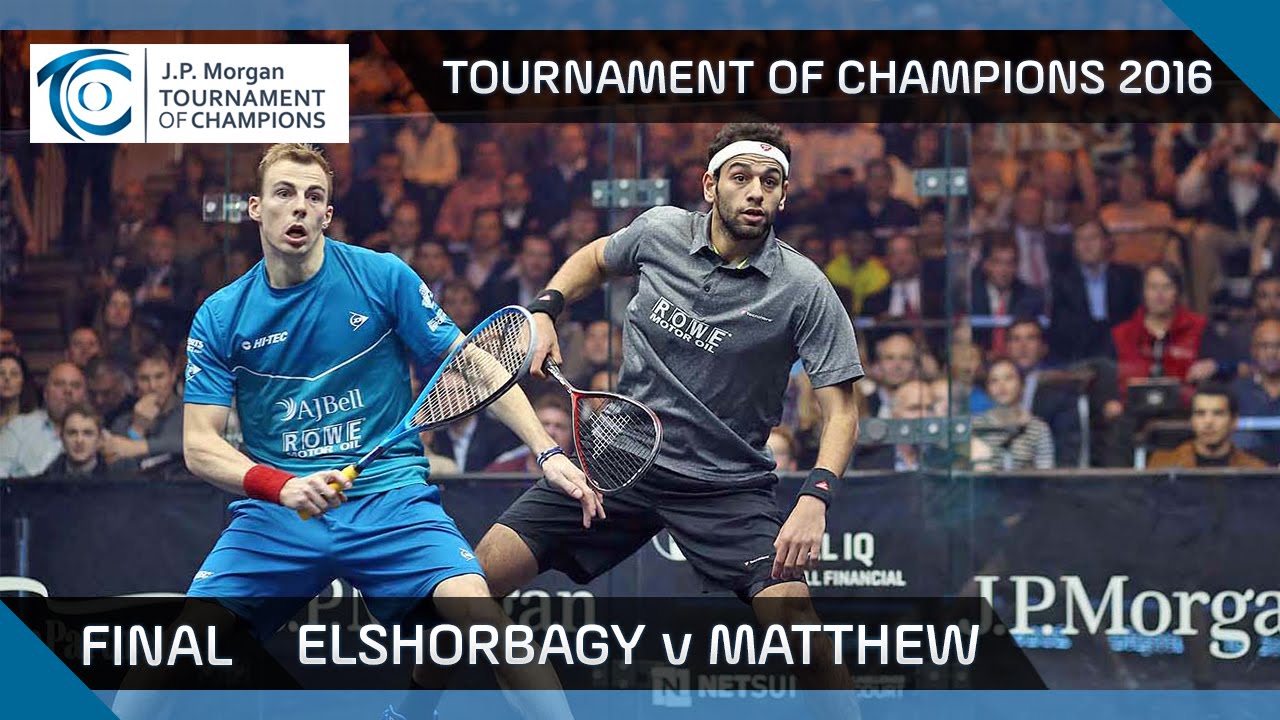Squash: Tournament of Champions 2016 - Men's Final Highlights: Elshorbagy v Matthew