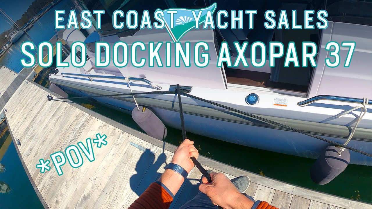 POV Solo Docking an Axopar 37 XC