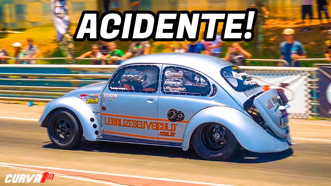 FUSCA E CHEVETTE BATENDO!! 😱 TRISTE DE VER