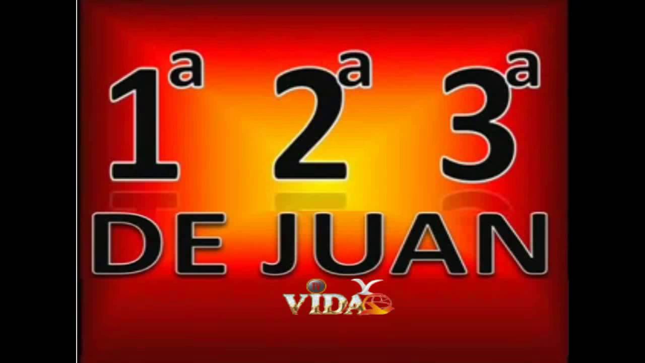 LIBRO  DE  PRIMERA SEGUNDA Y TERCERA DE JUAN
