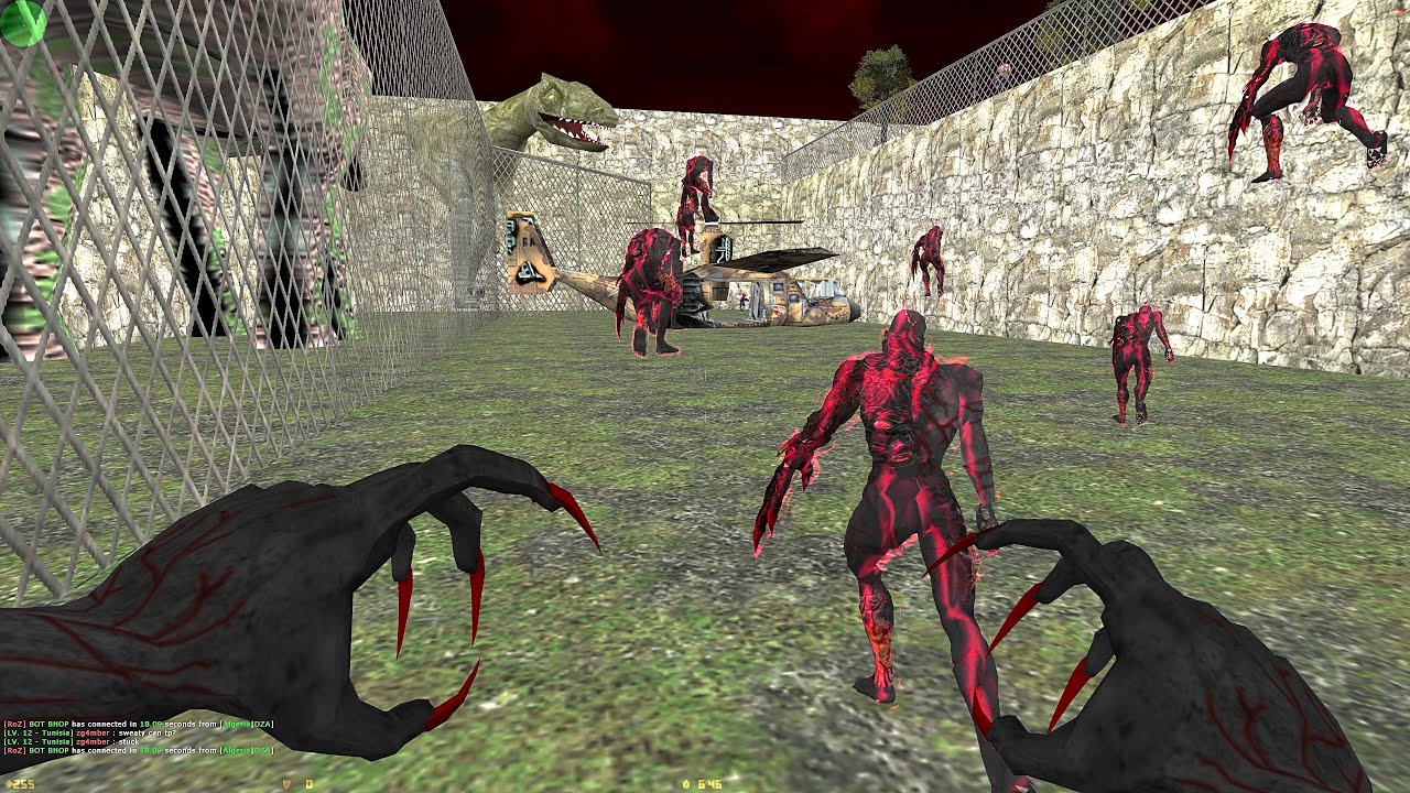 Counter-Strike: Zombie Escape Mod - ze_Airstrike_Dpfix on RiseOfZombies