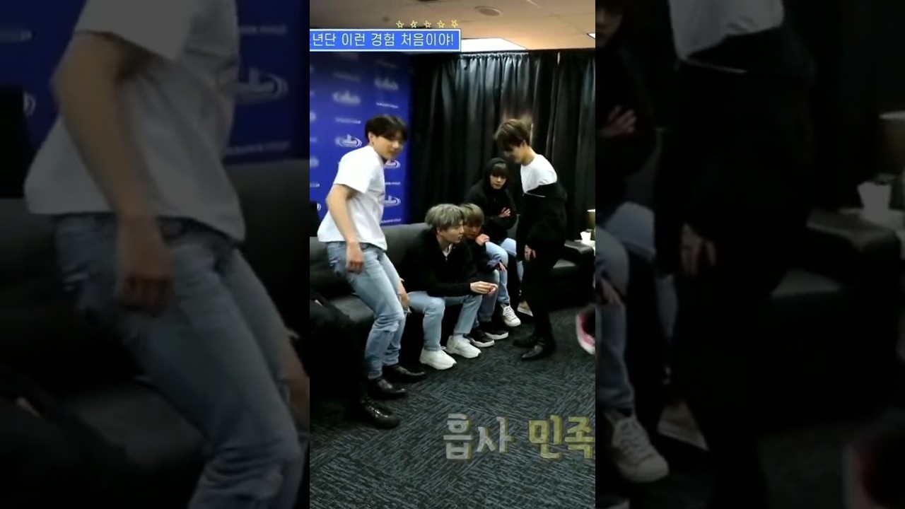 Jk's reaction when mimi changes seas 😉💪 #jikook #kookmin #jungkook #jimin #fyp #viral #elenjm
