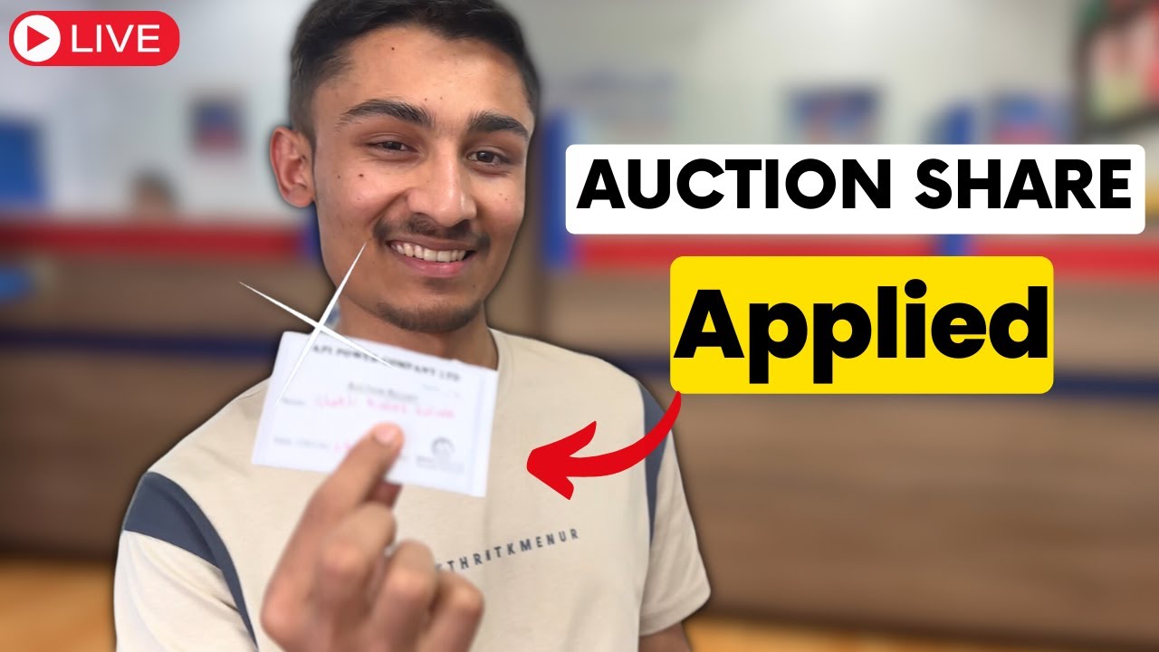 Auction Share in Nepal | Complete Process to Buy Auction Share (Live Bidding)