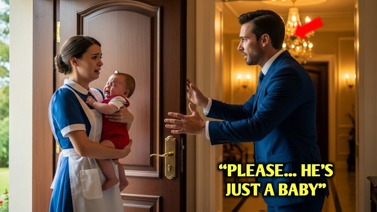 Millionaire Discovers His Maid Is Giving Her Baby Up for Adoption… What He Does Next Will Shock You!