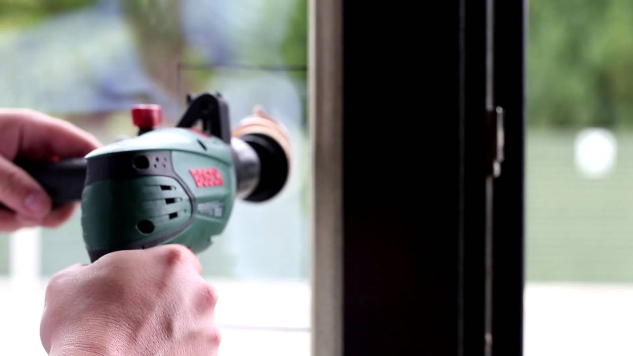How to remove sandpaper scratches from glass window using Glass Scratch Removal Kit