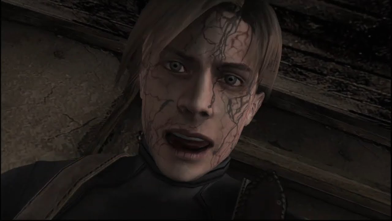 Resident Evil 4 &iexcl;Leon infectado con las plagas!