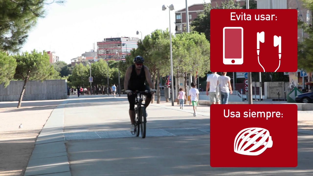 El peatón, el patinador y el ciclista: cómo conviven juntos