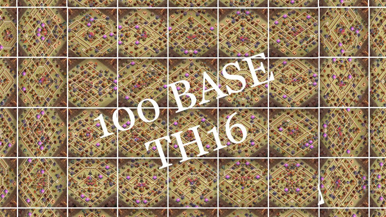 Top 100 Th16 Base // Th16 War Base / Legend Base 2024 🔥 // Clash of Clans 🛡️