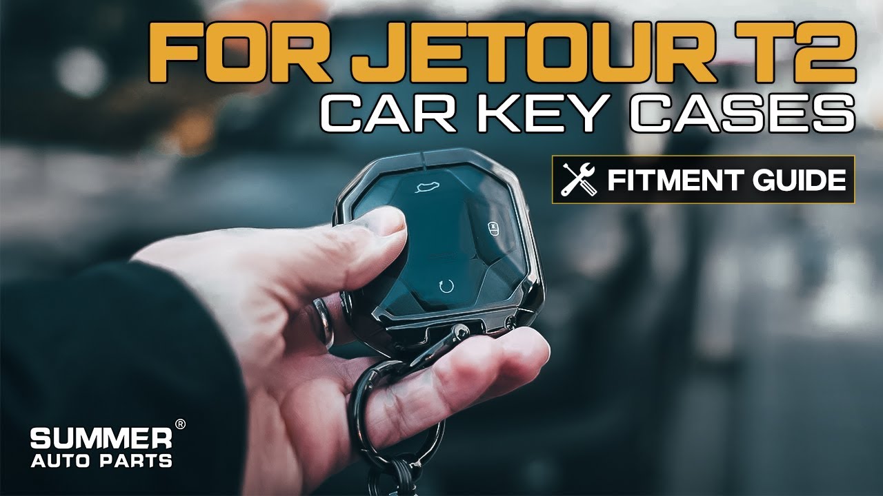 Give your car keys better protection - JETOUR T2 full-circle key protective cover