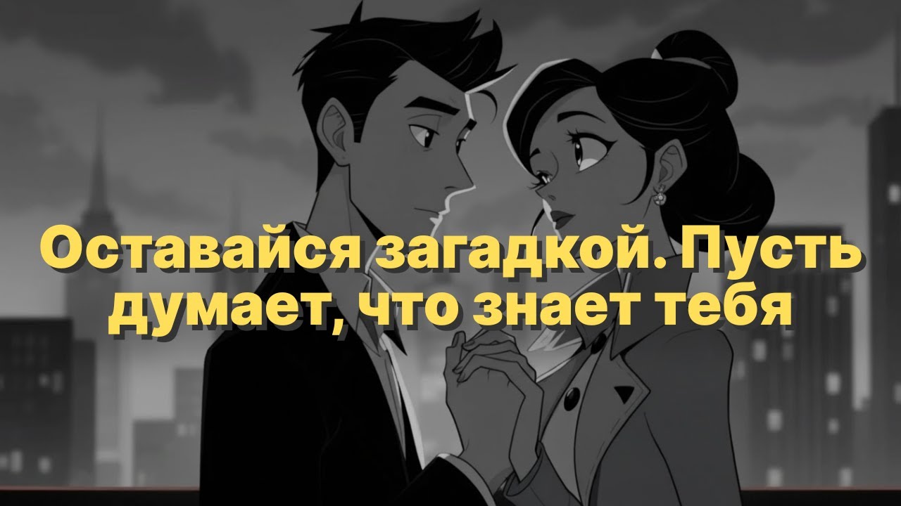 Как оставаться загадкой, даже если она думает, что знает тебя