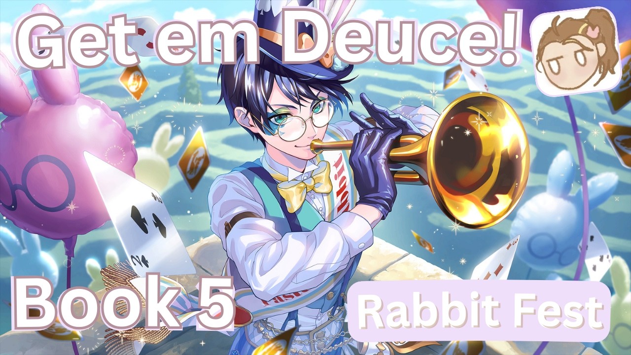 RUN DEUCE RUN!! 📯🐣 Finishing Book 5 And ALL White Rabbit Fest Vignettes #twst #twsten