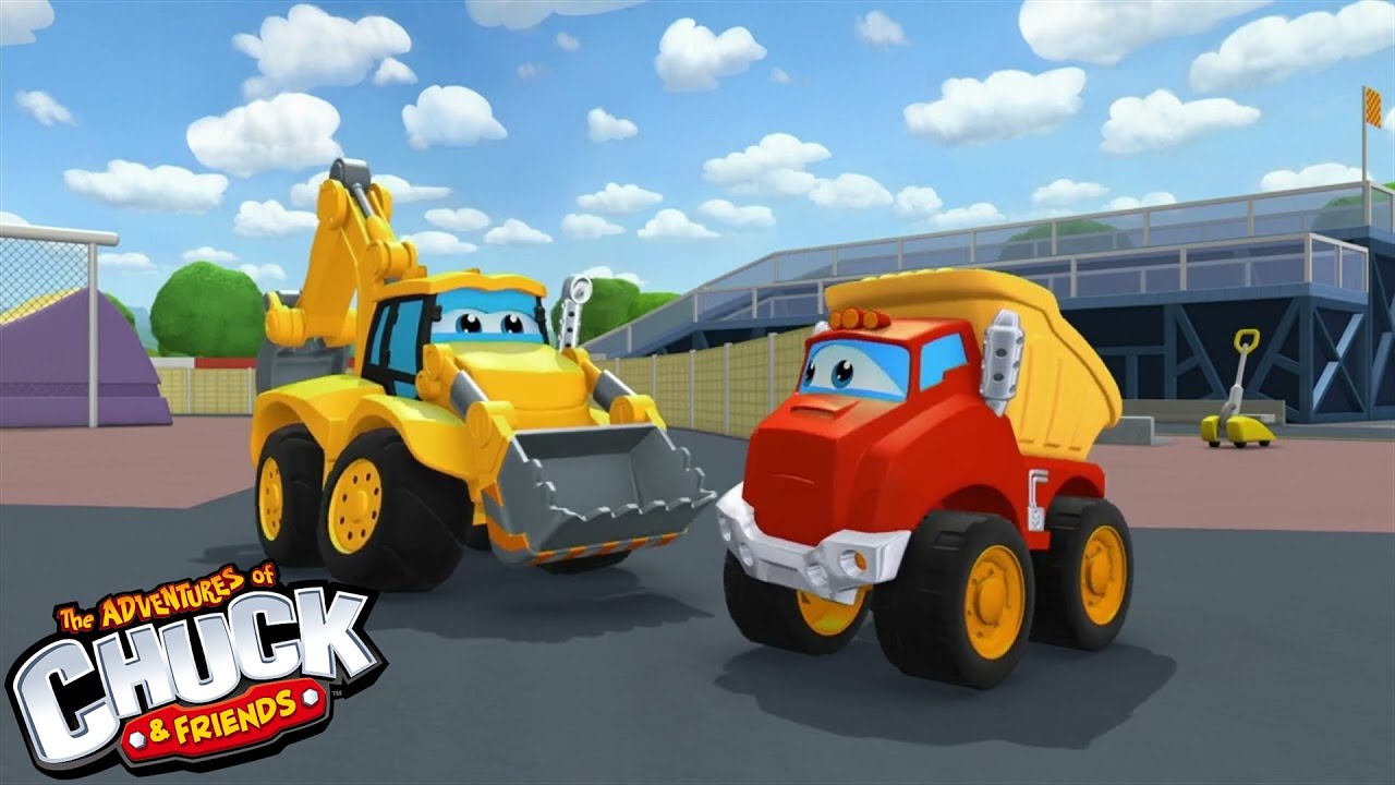 Learn with Chuck & Friends | Chuck in Charge | Cartoon for Kids