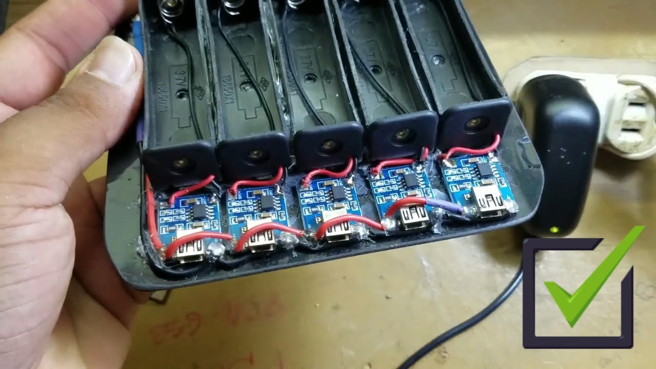 🔋Como HACER CARGADOR para BATERIAS 18650 con modulo TP4056