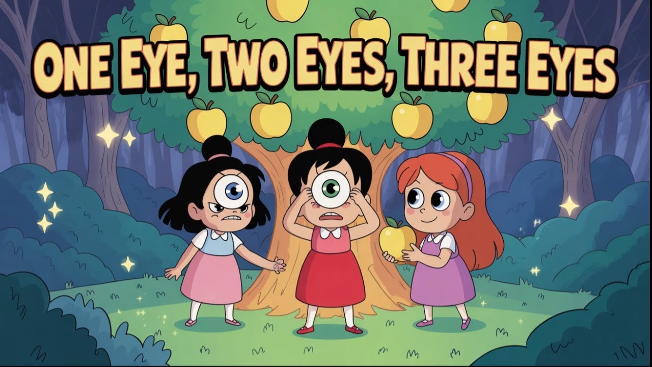 One Eye, Two Eyes, Three Eyes | Fairy Tales & Moral Story for Kids in English