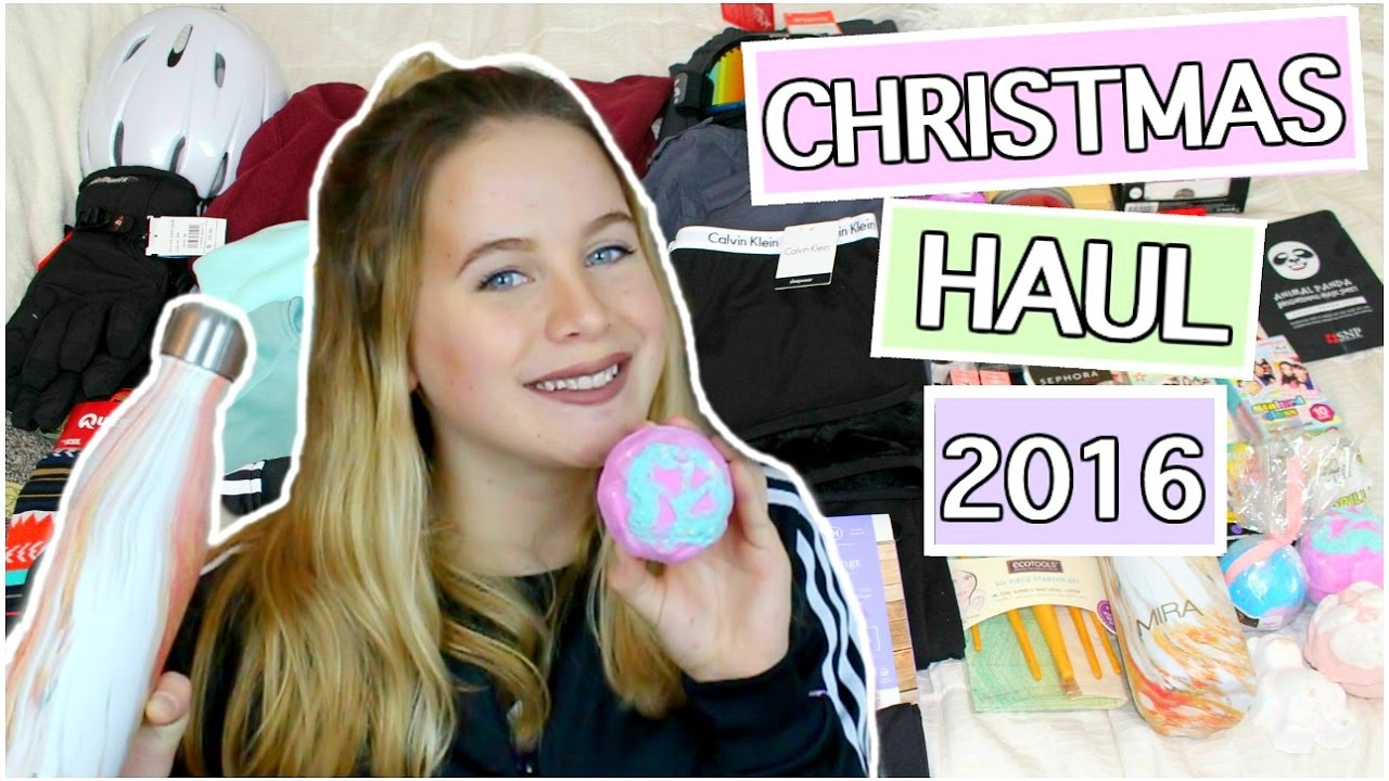 What I Got For Christmas 2016 || Brook Reece