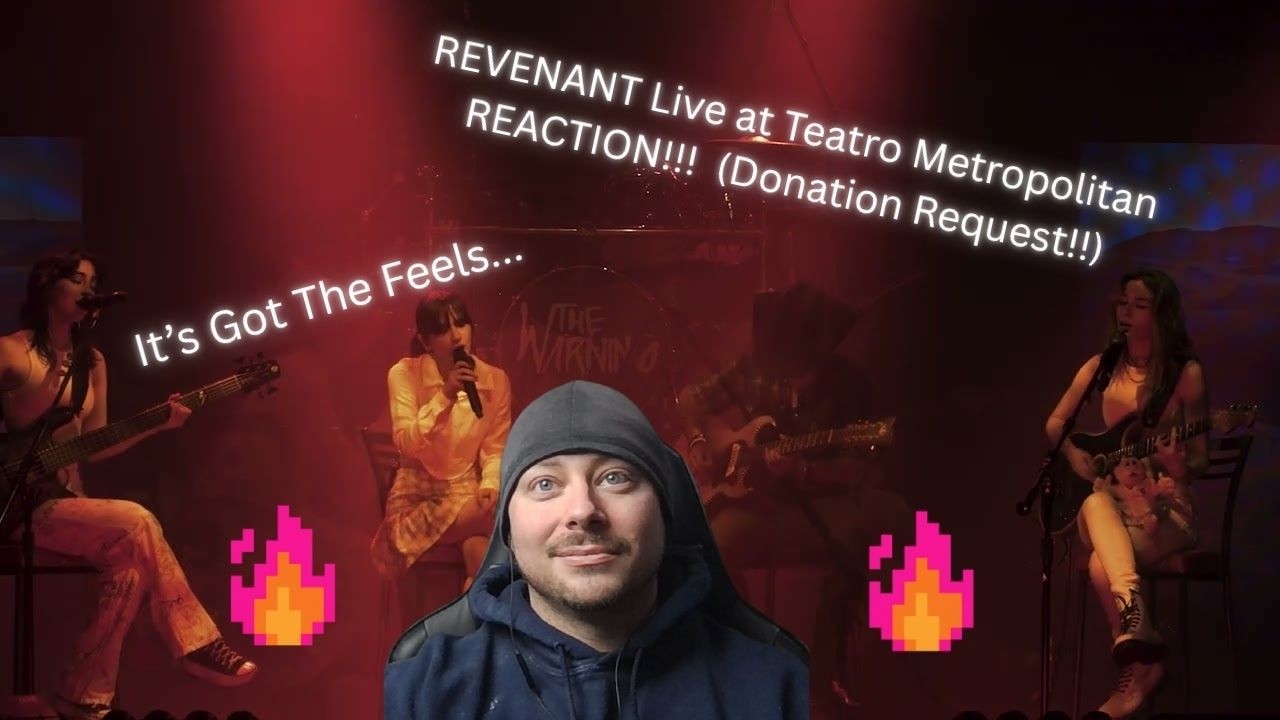 Definitely A Must Hear...REVENANT -The Warning (Live at Teatro Metropolitan CDMX) Reaction!