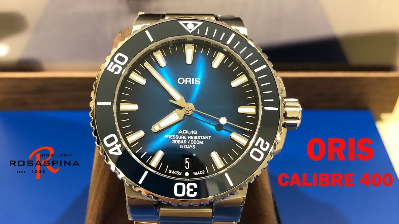 ORIS AQUIS DATE CALIBRE 400 UNBOXING GIOIELLERIA ROSASPINA