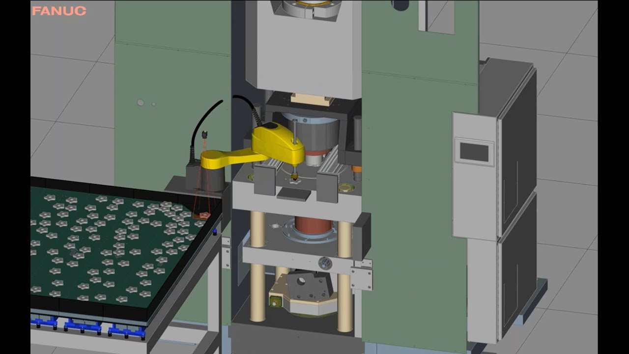Upright Sizing Press with Automatic Loading and Unloading