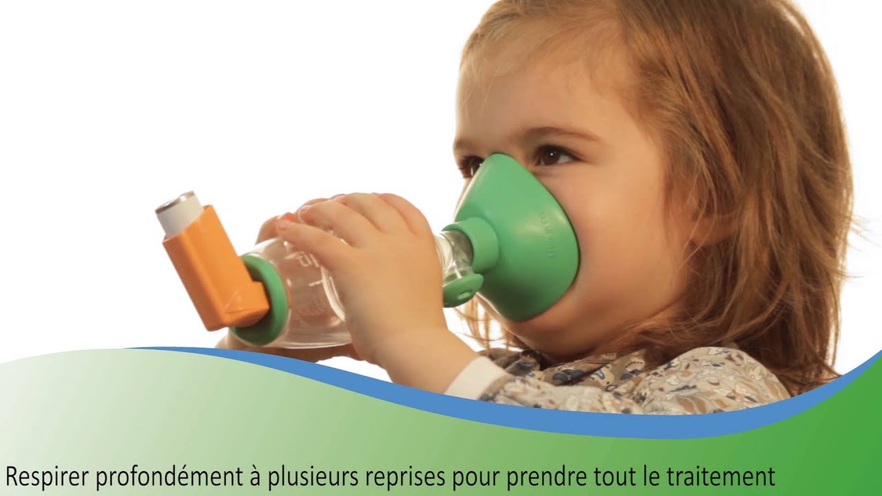 Comment utiliser une chambre d'inhalation Tipshaler avec un aérosol-doseur ?