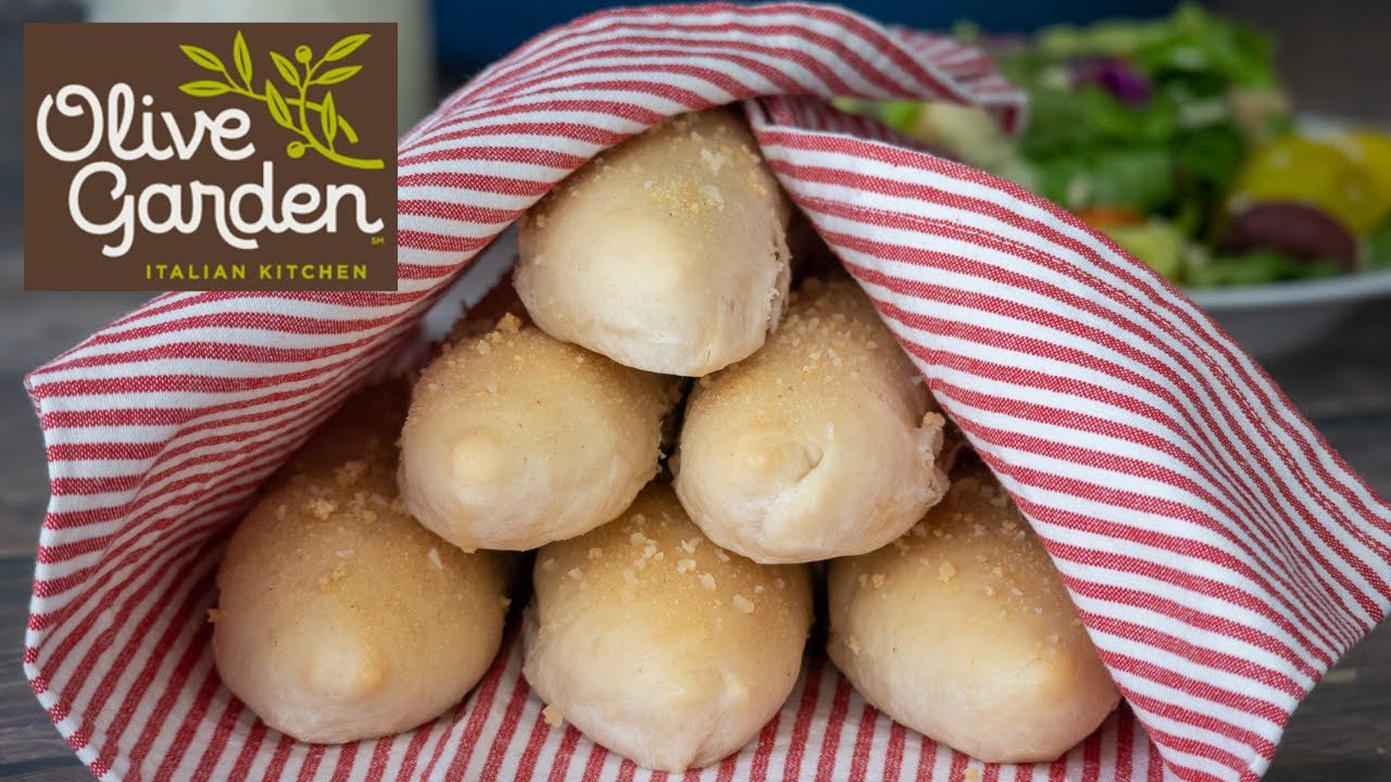 Pancito con ajo al estilo Olive Garden