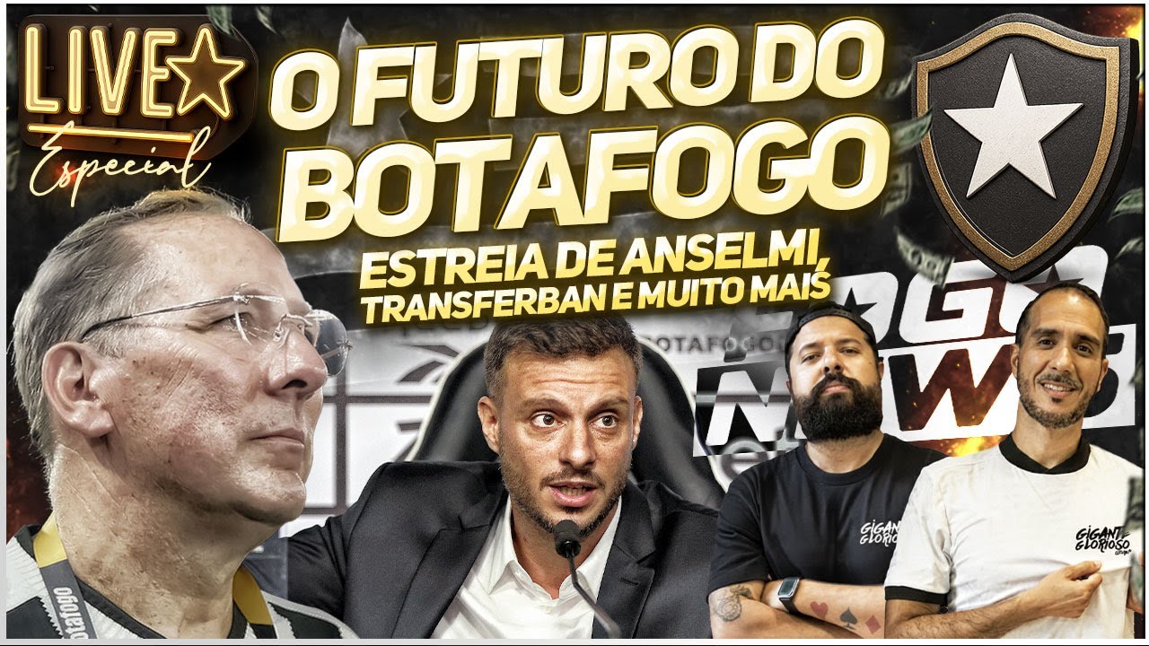 🗞️NOVIDADES DO BOTAFOGO: ESTREIA DOS TITULARES, COLETIVA DE ANSELMI, FIM DO TRANSFERBAN E MAIS