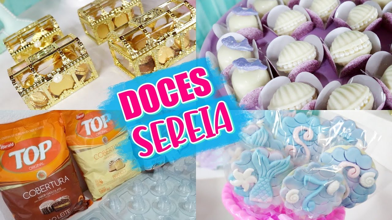 COMO FAZER DOCES PARA FESTA  SEREIA