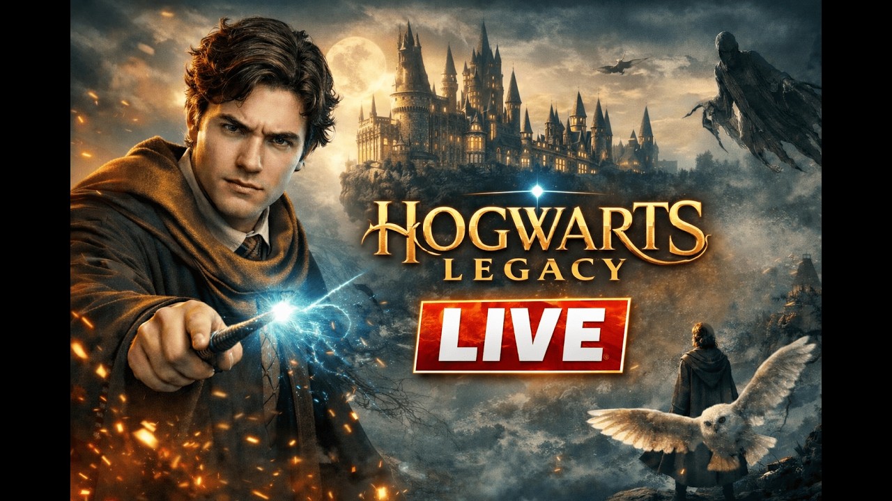 Unbelievable Magic Moments in Hogwarts Legacy – LIVE!🧙‍♂️🪄⚡ #gameplaylive  #games  #gameplay