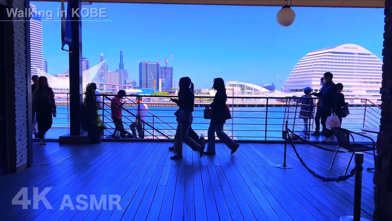 神戸 散歩〈Harbor Land/Meriken Park/Motomachi/Sannomiya〉散歩【4K】walk in KOBE City,JAPAN 2024/05 #010