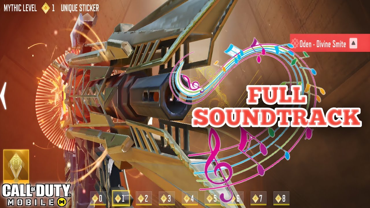 MYTHIC ODEN - DIVINE SMITE | SOUNDTRACK FULL VERSION #leak season 5 CODM