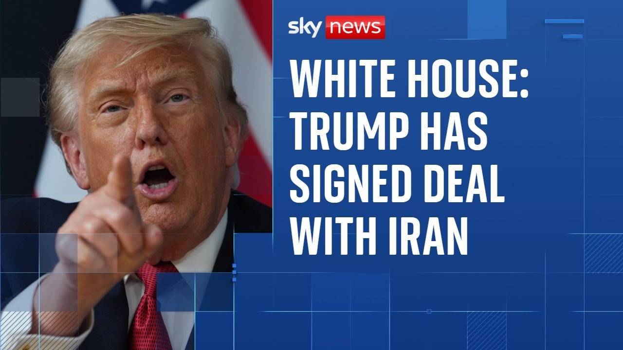 Белый дом: Трамп подписал соглашение с Ираном